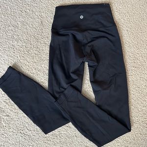 Lululemon Wunder Train 25” black